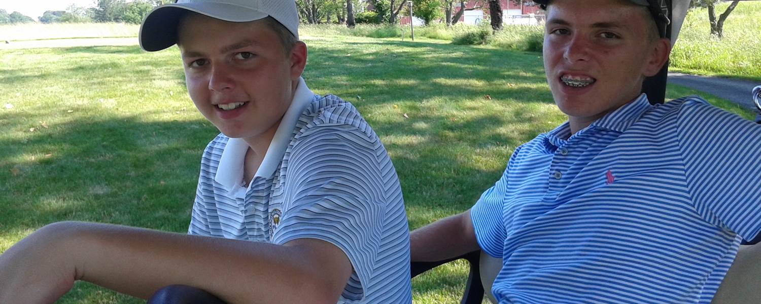 CCA students Caleb and Josh Ryan of Montgomery County are competitive golfers. Parents Michelle and Kevin Ryan enrolled their three boys at CCA because their local school district lacked individual academic attention and the family needed to schedule their days around golf tournaments and practice. Their other son, Daniel, also is a CCA student.
