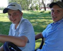 CCA students Caleb and Josh Ryan of Montgomery County are competitive golfers. Parents Michelle and Kevin Ryan enrolled their three boys at CCA because their local school district lacked individual academic attention and the family needed to schedule their days around golf tournaments and practice. Their other son, Daniel, also is a CCA student.